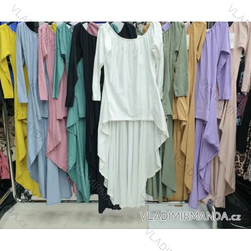 Dress with 3/4-sleeve ladies pocket (uni sl) ITALIAN Fashion IMWD20515