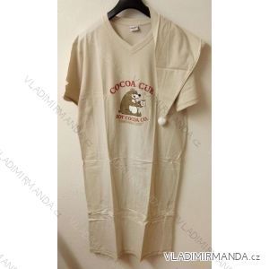 Night Shirt Short Sleeve Men Cotton (m-l) WOLF S29342A/D