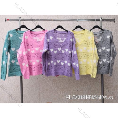 Blouse long sleeve with ruffles women (UNI S / L) ITALIAN FASHION IMWG20113