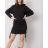Hooded Long Sleeve Hooded Dress (uni s / m) IM2191956