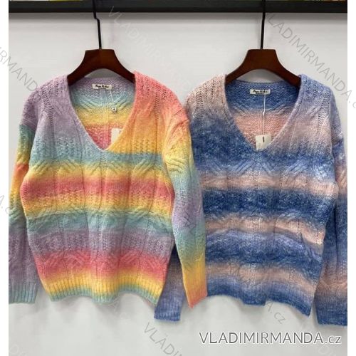 Women's long sleeve sweater (uni L / XL) ITALIAN MODA IM7191009