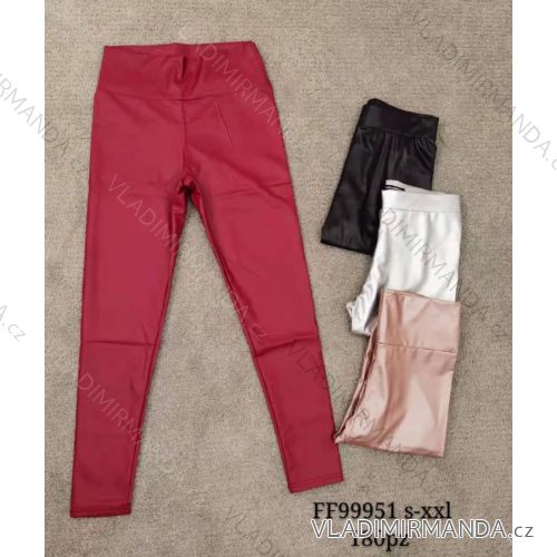 Long leggings WOMEN'S LEATHER (UNI S-M) ITALIAN FASHION IMM20FD3063