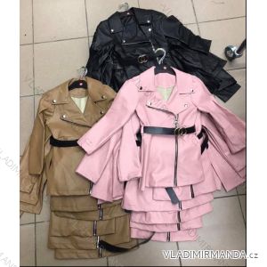 Denim jacket with fur children's teen girl (6-16 years) ITALIAN FASHION IMVWN20001