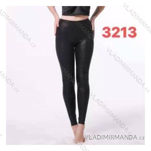 Long leggings WOMEN'S LEATHER (UNI S-M) ITALIAN FASHION IMM20FD3063