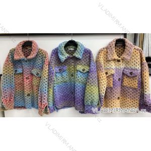Jacket coat light oversize women (UNI L / 2XL) ITALIAN FASHION IMS206-9