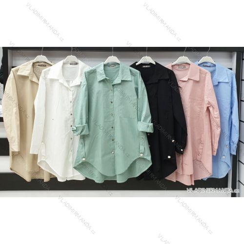 Dress with 3/4-sleeve ladies pocket (uni sl) ITALIAN Fashion IMWD20529