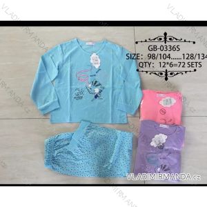 Pajamas Long Baby Girls Cotton (98 / 104-128 / 134) VALERIE DREAM NF21GB-036S