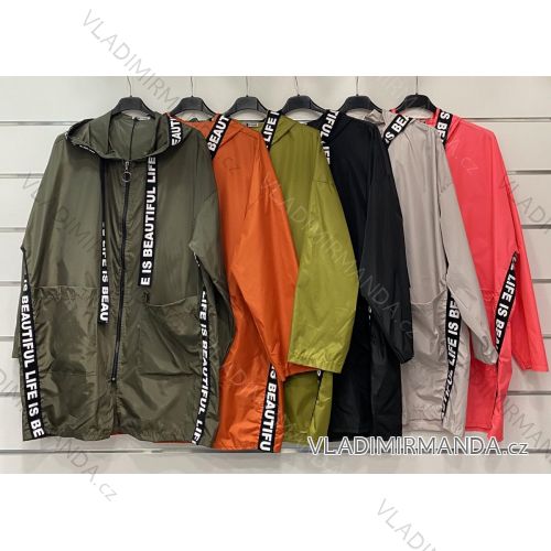 Kabát flaušový teplý dlouhý dámský (UNI S/M) ITALSKÁ MÓDA IMD20159