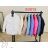 Blouse long sleeve with ruffles women (UNI S / L) ITALIAN FASHION IMK20159