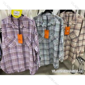 Blouse 3/4 sleeve with buttons (uni sl) ITALIAN Fashion IMM20206