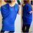 Short sleeve dress womens oversize (uni XL / 2XL) ITALIAN FASHION IM120005 L/XL/XXL one size 