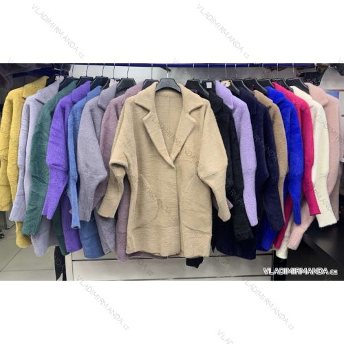 Tričko elegantní dlouhý rukáv dámské (UNI S/M) ITALSKÁ MÓDA IMM20954