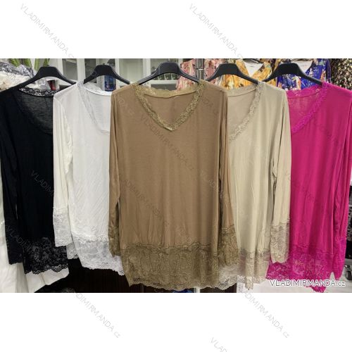 Dress with 3/4-sleeve ladies pocket (uni sl) ITALIAN Fashion IMWD20527