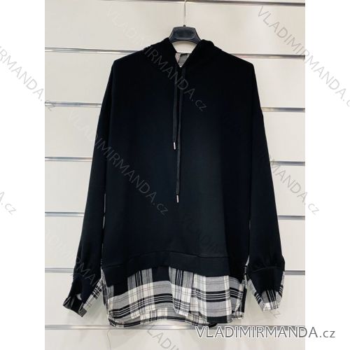 Hoodie long sleeve women's Christmas (sm) ITALIAN FASHION IM920421