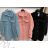 Coat fur coat long sleeve with buttons women (S / M / L ONE SIZE) ITALIAN FASHION IMWY21004