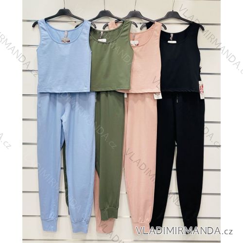 Tričko elegantní dlouhý rukáv dámské (UNI S/M) ITALSKÁ MÓDA IMM20954