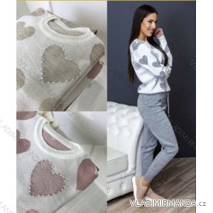 Hoodie long sleeve women's Christmas (sm) ITALIAN FASHION IM920421