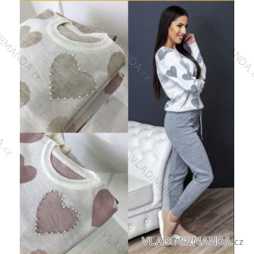 Hoodie long sleeve women's Christmas (sm) ITALIAN FASHION IM920421