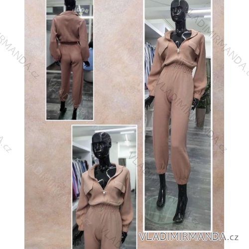 Elegant Sleeveless Overall Long Women's (UNI S / M) ITALIAN FASHION IMM20572