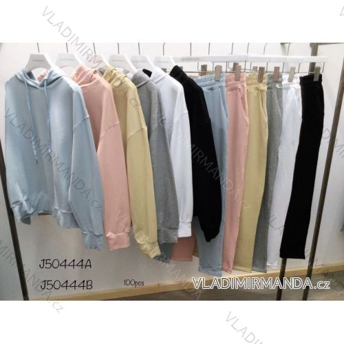 Knitted sweatshirt set tilko sweatpants women (S / M one size) ITALIAN FASHION IM921001