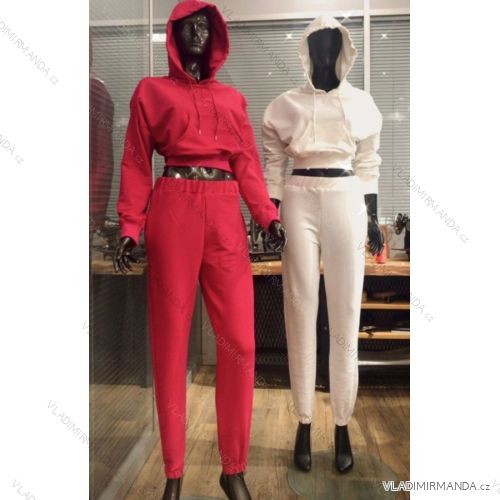 Knitted sweatshirt set tilko sweatpants women (S / M one size) ITALIAN FASHION IM921001