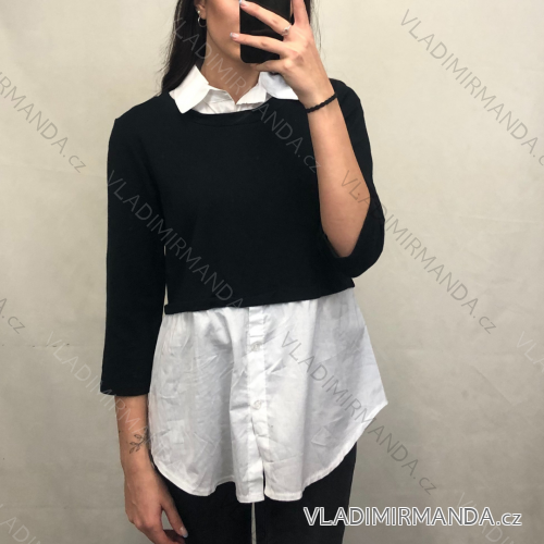 Hoodie long sleeve women's Christmas (sm) ITALIAN FASHION IM920421