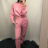 Knitted sweatshirt set tilko sweatpants women (S / M one size) ITALIAN FASHION IM921001