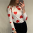 Dress with 3/4-sleeve ladies pocket (uni sl) ITALIAN Fashion IM3181746 S / M one size white