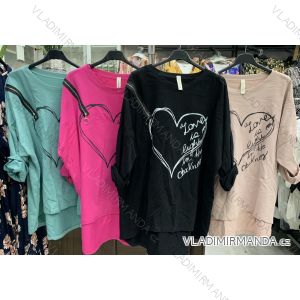 Dress with 3/4-sleeve ladies pocket (uni sl) ITALIAN Fashion IM3181746