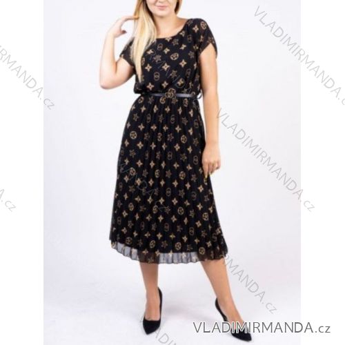 Dress with 3/4-sleeve ladies pocket (uni sl) ITALIAN Fashion IMWD20527