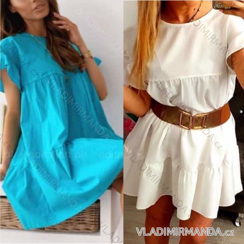 Dress with 3/4-sleeve ladies pocket (uni sl) ITALIAN Fashion IMWD20527
