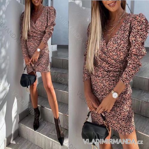 Dress with 3/4-sleeve ladies pocket (uni sl) ITALIAN Fashion IMWD20527