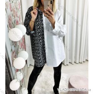 Women's long sleeve shirt (S / M / L ONE SIZE) ITALIAN FASHION IMWA21005