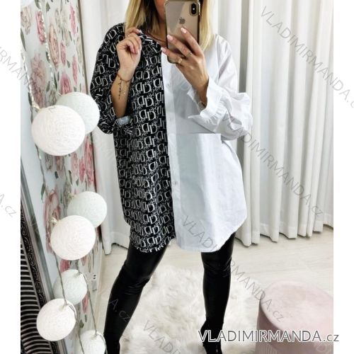 Women's long sleeve shirt (S / M / L ONE SIZE) ITALIAN FASHION IMWA21005