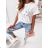 T-shirt short sleeve women (S / M ONE SIZE) ITALIAN FASHION IMWK21002