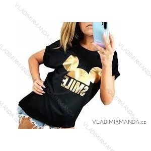 T-shirt short sleeve women (S / M ONE SIZE) ITALIAN FASHION IMWK21002