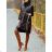 Dress with 3/4-sleeve ladies pocket (uni sl) ITALIAN Fashion IM3181746