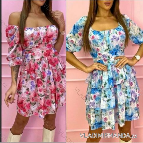 Dress with 3/4-sleeve ladies pocket (uni sl) ITALIAN Fashion IMWD20515