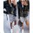 Jacket winter jacket with hood and fur women oversized (46-54) POLISH FASHION BLI19YP-18057-12