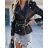 Jacket winter jacket with hood and fur women oversized (46-54) POLISH FASHION BLI19YP-18057-12