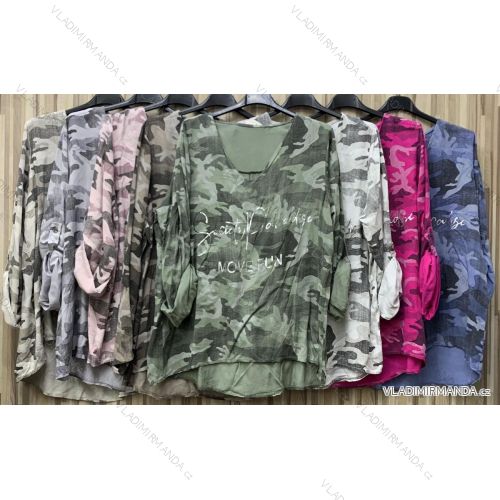 T-shirt carmen long sleeve women (S / M ONE SIZE) ITALIAN FASHION IMWP21u3552