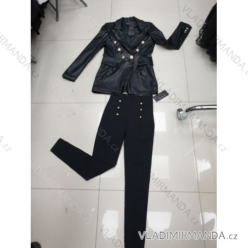 Buttoned Dress with Buttoned Ladies (uni s-m) ITALIAN FASHION IM2203948