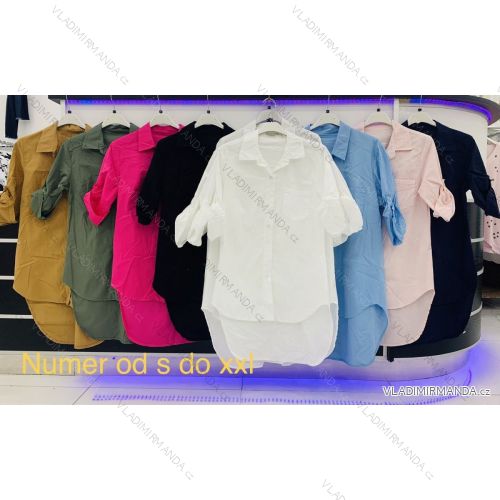 Dress with 3/4-sleeve ladies pocket (uni sl) ITALIAN Fashion IMWD20529