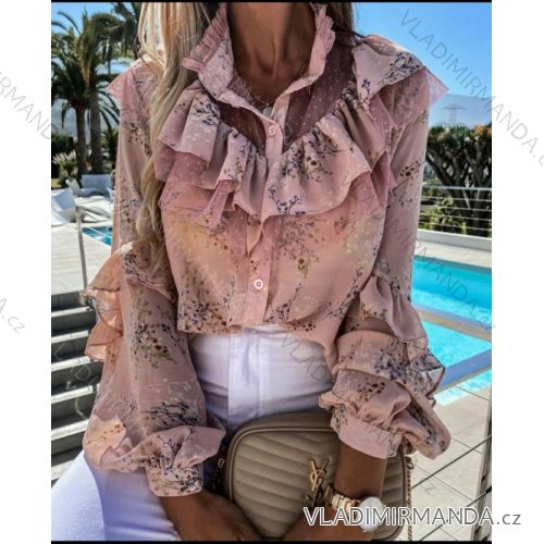 Women's long sleeve blouse (S / M ONE SIZE) ITALIAN FASHION IMWA201071