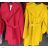 Women's long sleeve coat fleece with hood (uni sl) ITALIAN FASHION IM419888