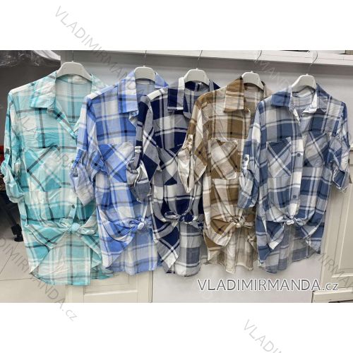 Women's elegant long sleeve shirt (S / M ONE SIZE) ITALIAN FASHION IMWL21042