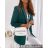 Buttoned Dress with Buttoned Ladies (uni s-m) ITALIAN FASHION IM2203948