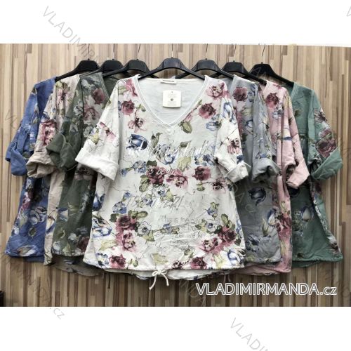 T-shirt carmen long sleeve women (S / M ONE SIZE) ITALIAN FASHION IMWP21u3552