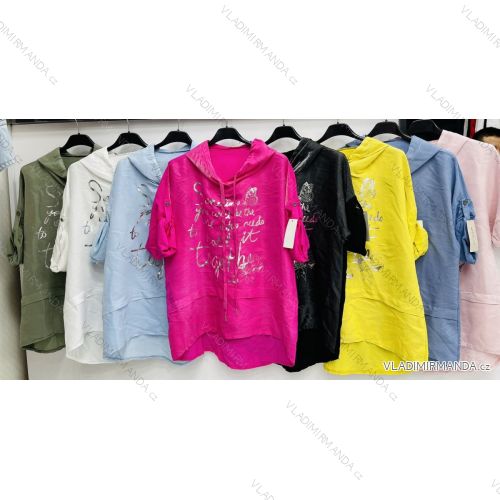 T-shirt elegant long sleeve women (S / M ONE SIZE) ITALIAN FASHION IMWK21008