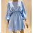 Hooded Long Sleeve Hooded Dress (uni s / m) IM2191956